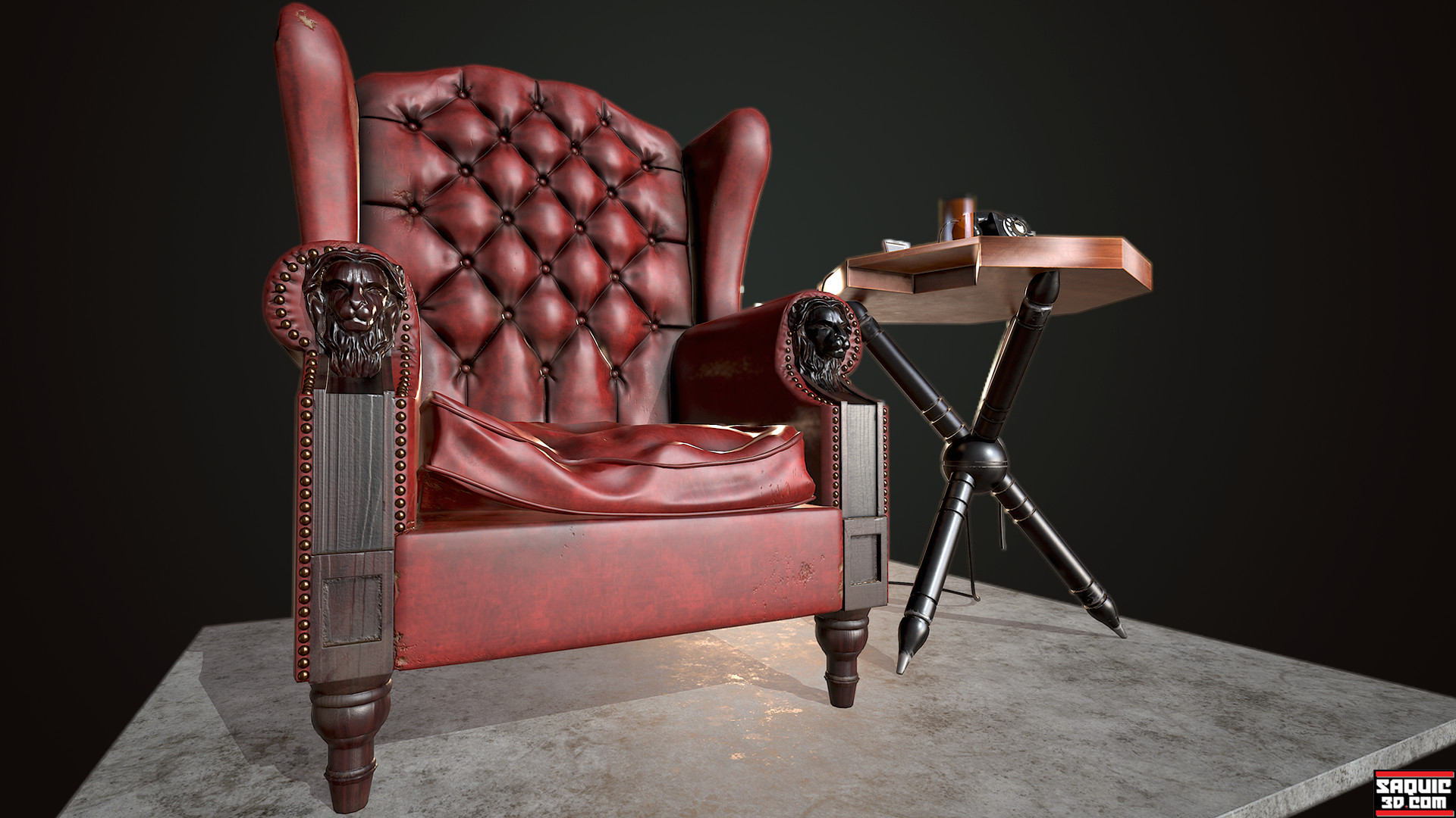 Artstation Morpheus Chair Rene Saquic