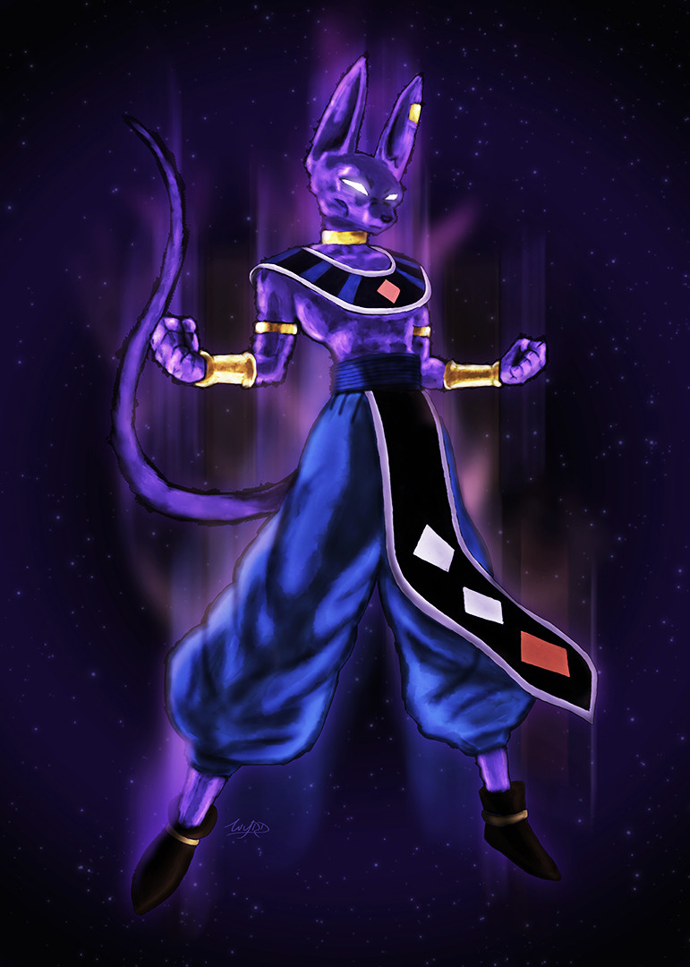 Artstation Beerus God Of Destruction Wyrd Aele