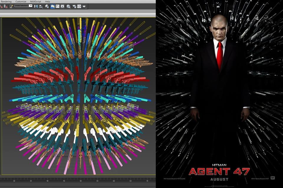 Enrique Torres Agent 47 Movie Poster Enrique Torres Agent 47 Movie Poster