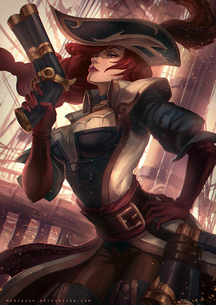 ArtStation - Female Anime Hunter Girl