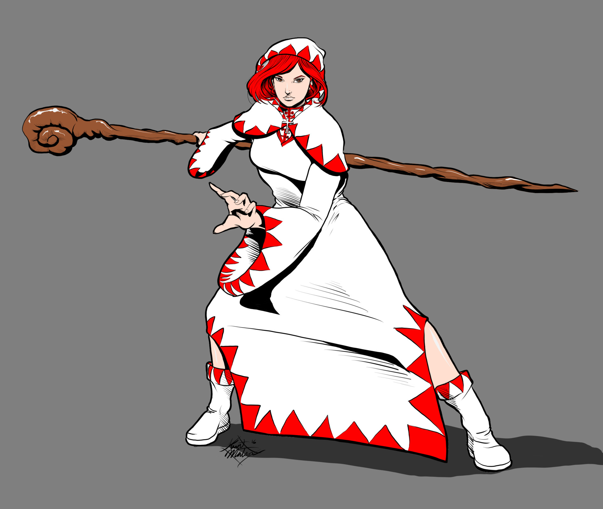 ArtStation White Mage