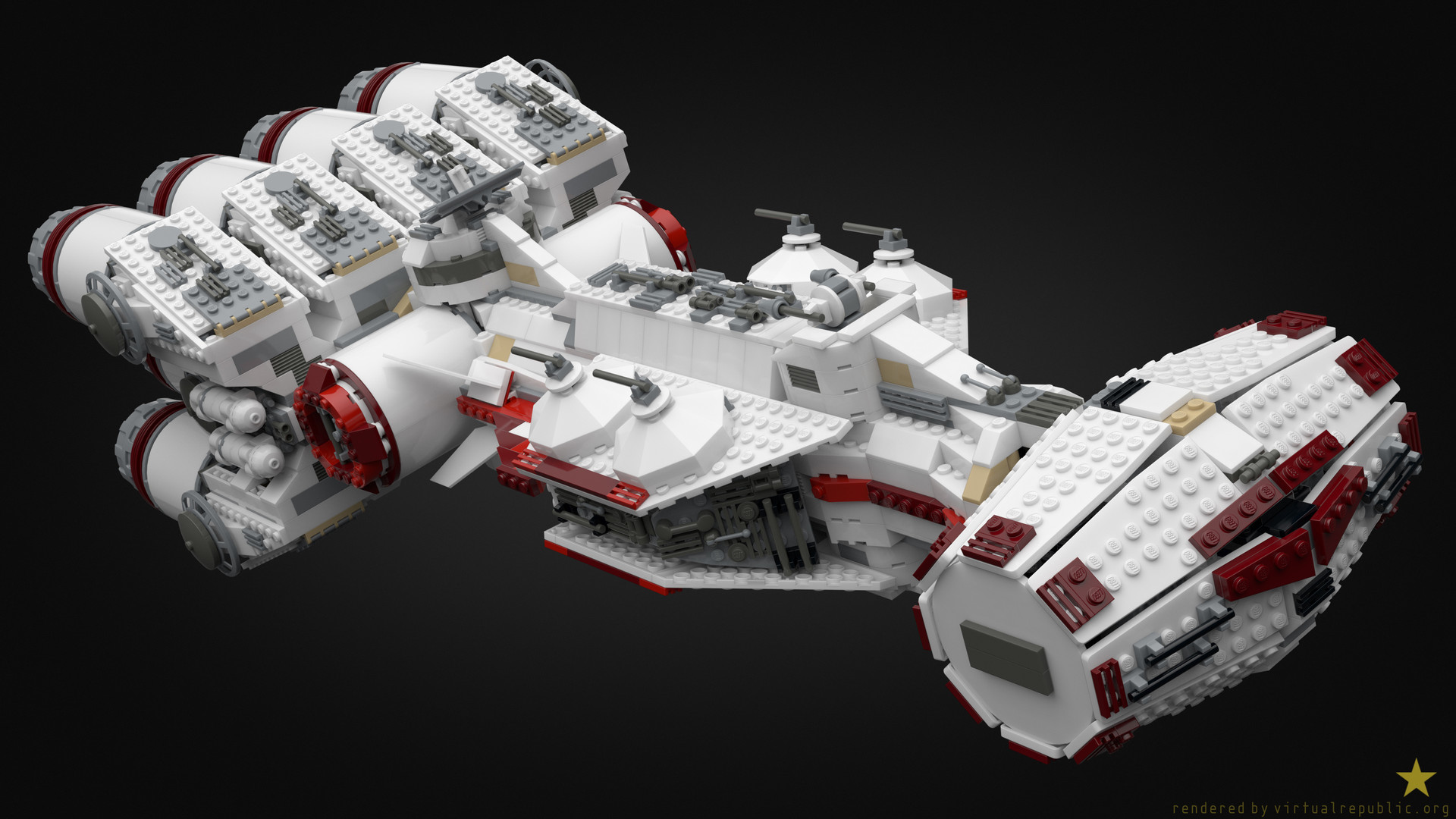 ArtStation - LEGO® 10019 Rebel Blockade Runner, el presidente