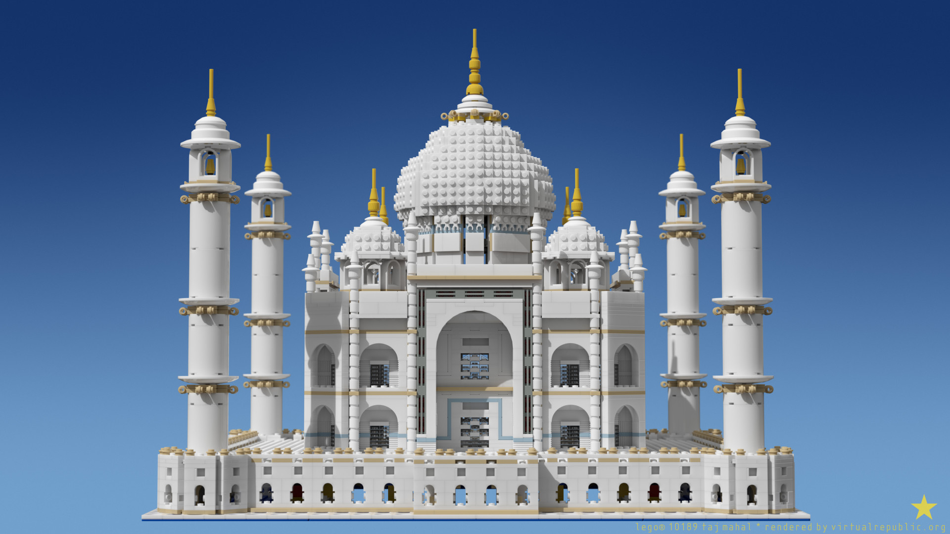 lobby Kvalifikation undergrundsbane ArtStation - LEGO® 10189 Taj Mahal