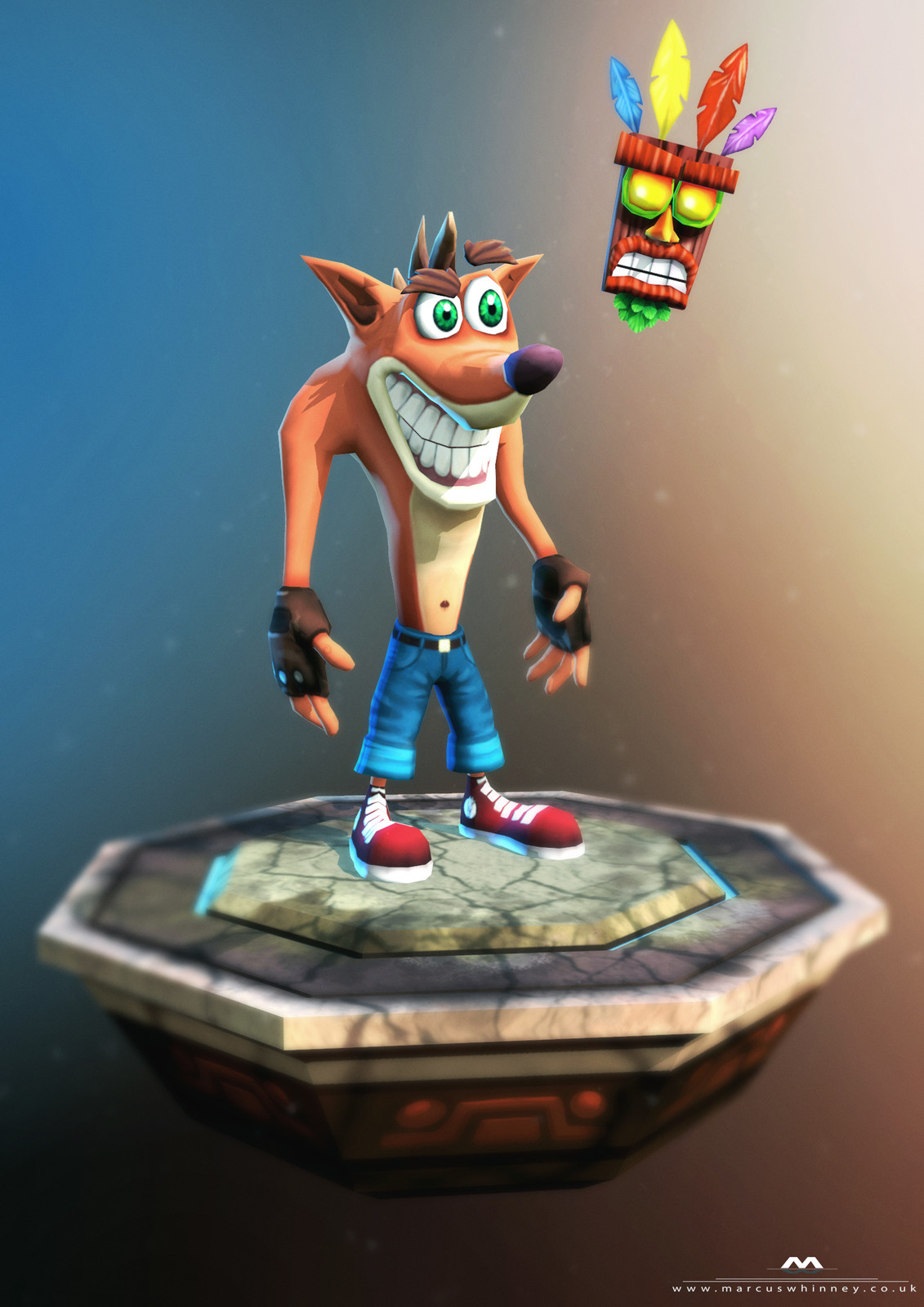 Crash Bandicoot concept