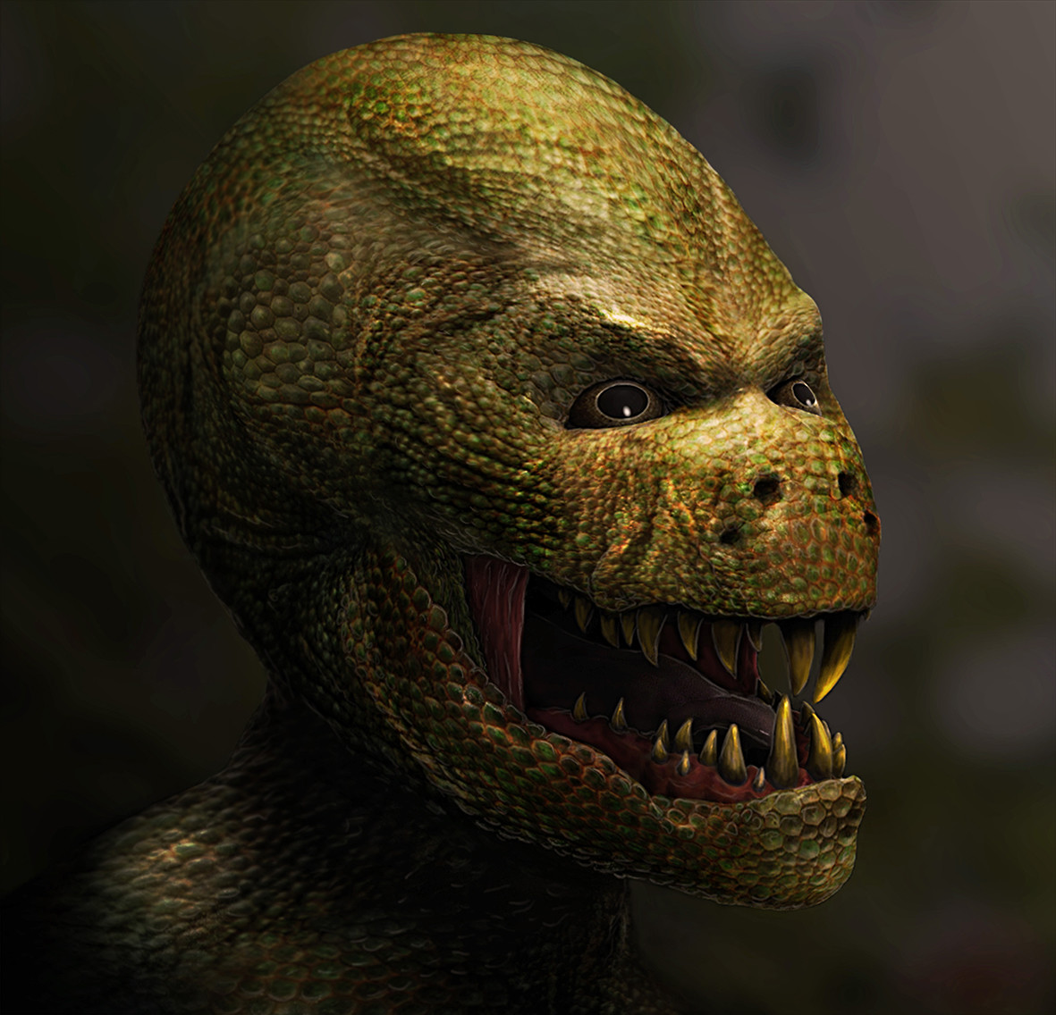 ArtStation Lizard man