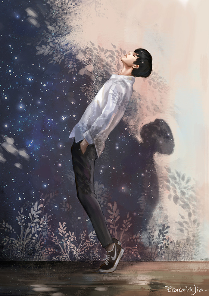 ArtStation - Kiss me under the light of a thousand stars