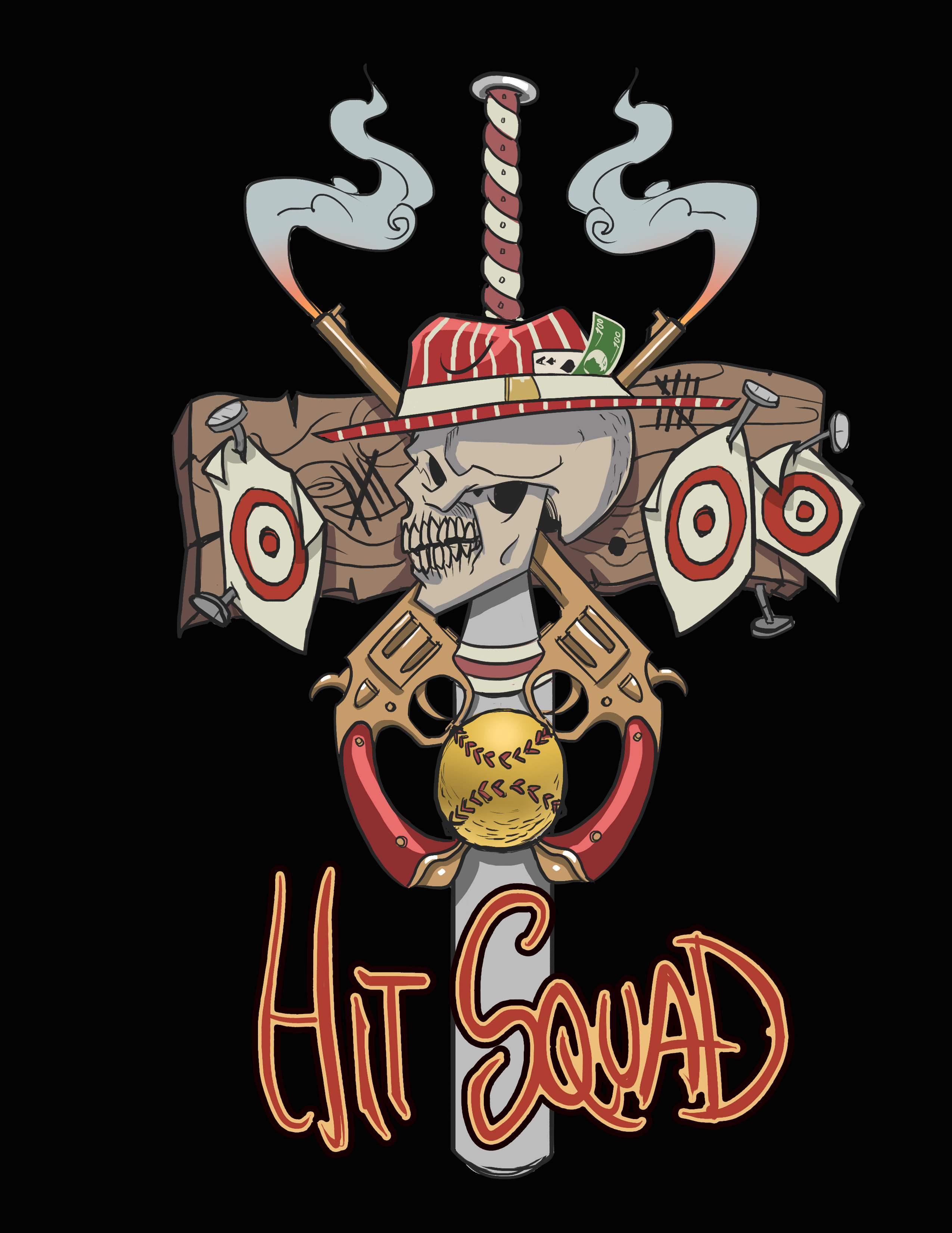 Artstation Softball Team Logo Lonnie Harrison