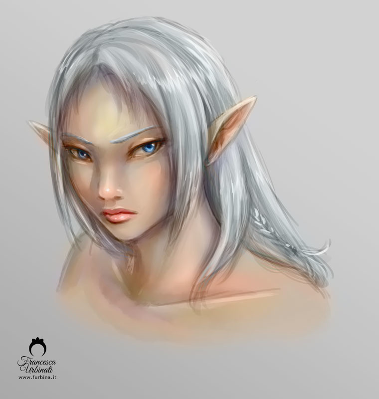 ArtStation - Elf girl