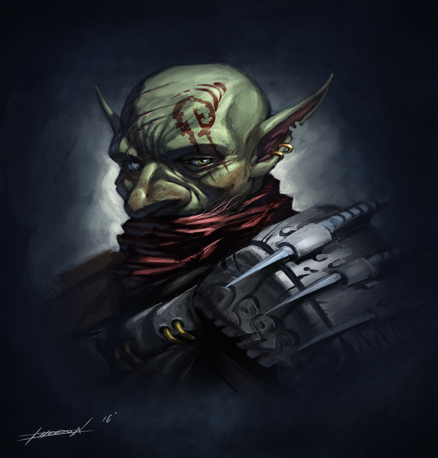 Goblin Assassin Portrait.