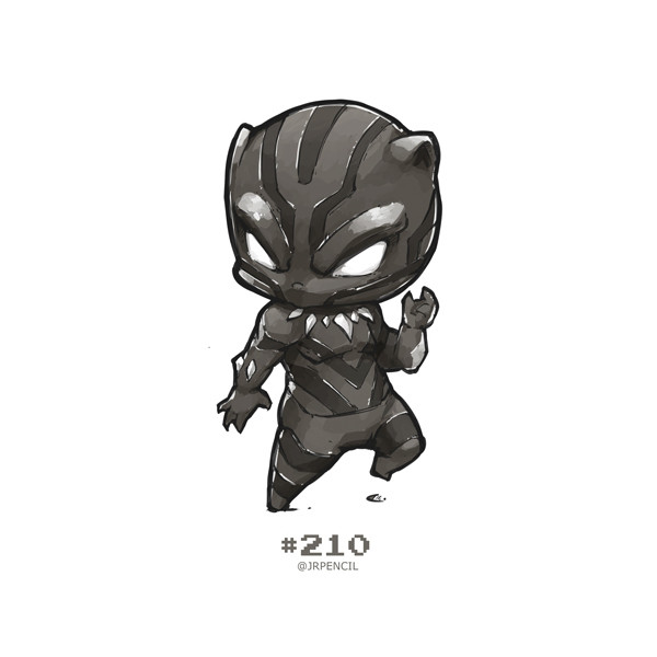 Artstation 210 Black Panther Jr Pencil