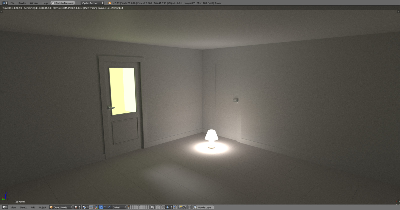 blender internal test