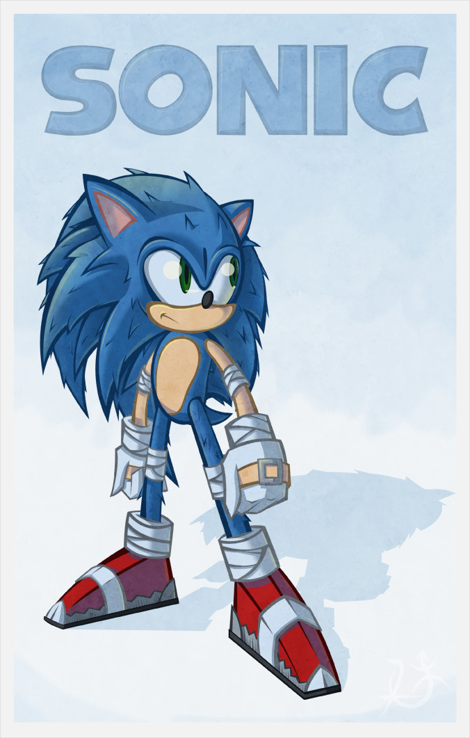 ArtStation - Sonic the Hedgehog