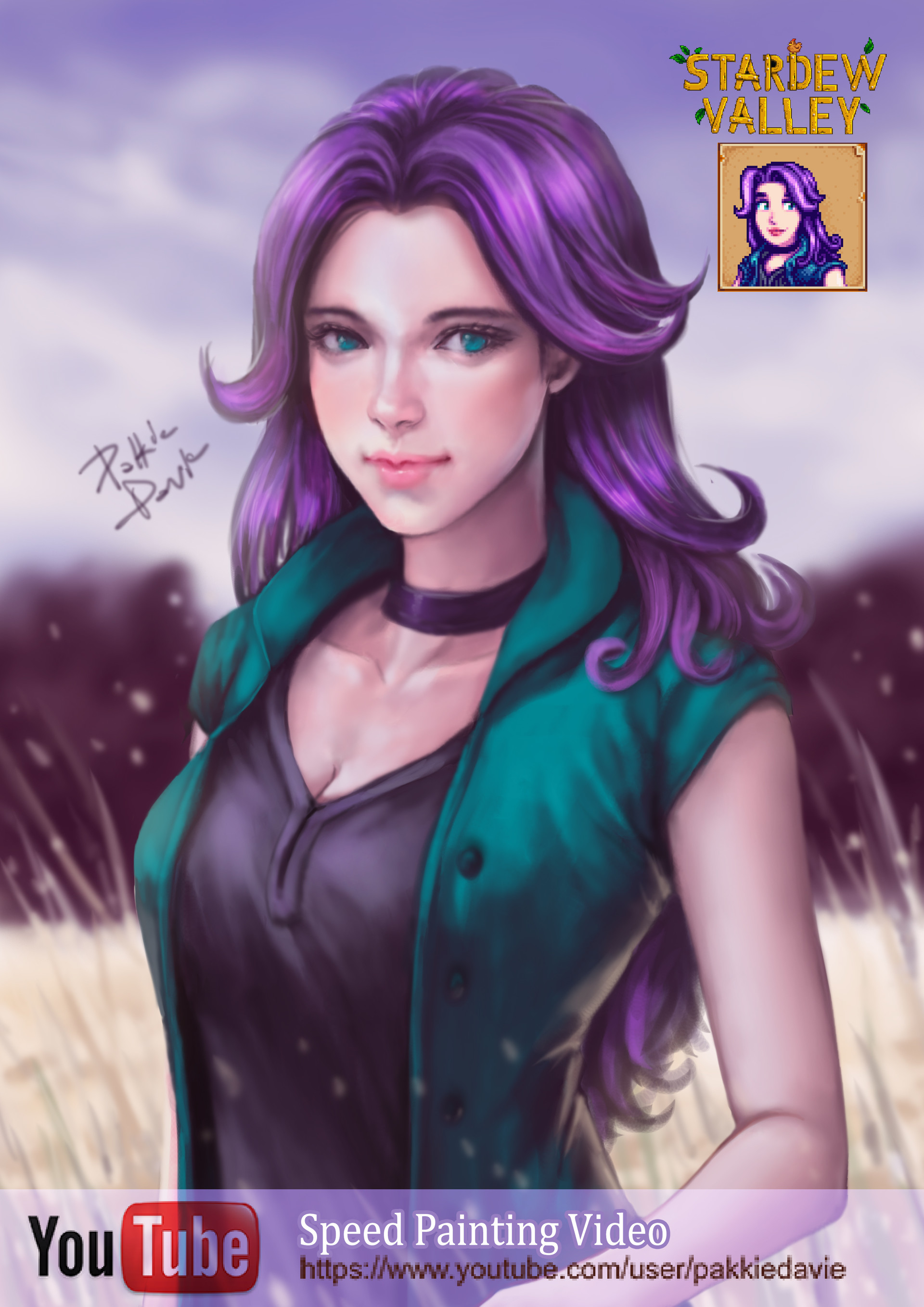 ArtStation - Abigail: Stardew Valley