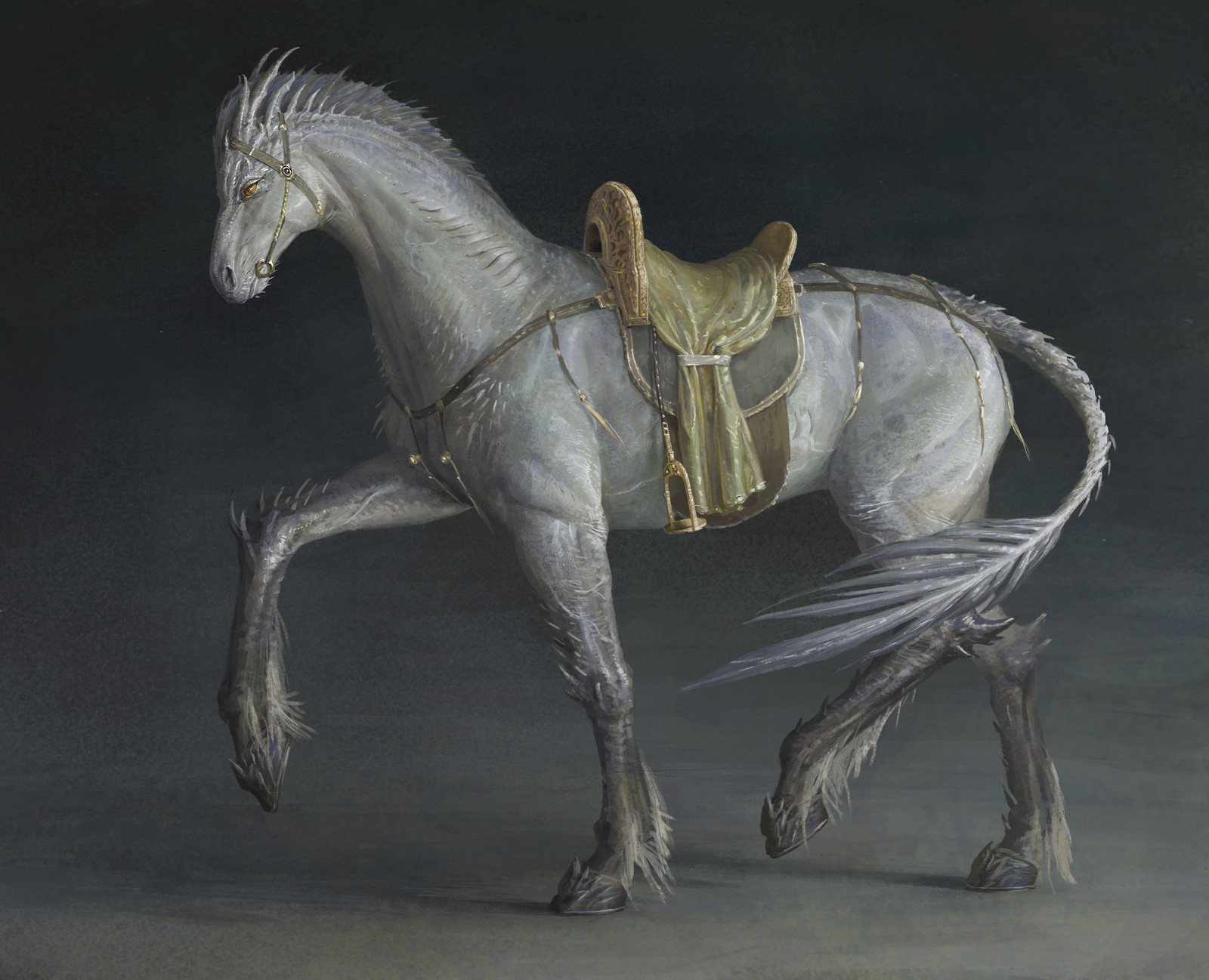 Легендарные лошади. Гуррия лошадь мифология. Художник Xiaodi Jin. Мифические лошади. Лошадь Химера.