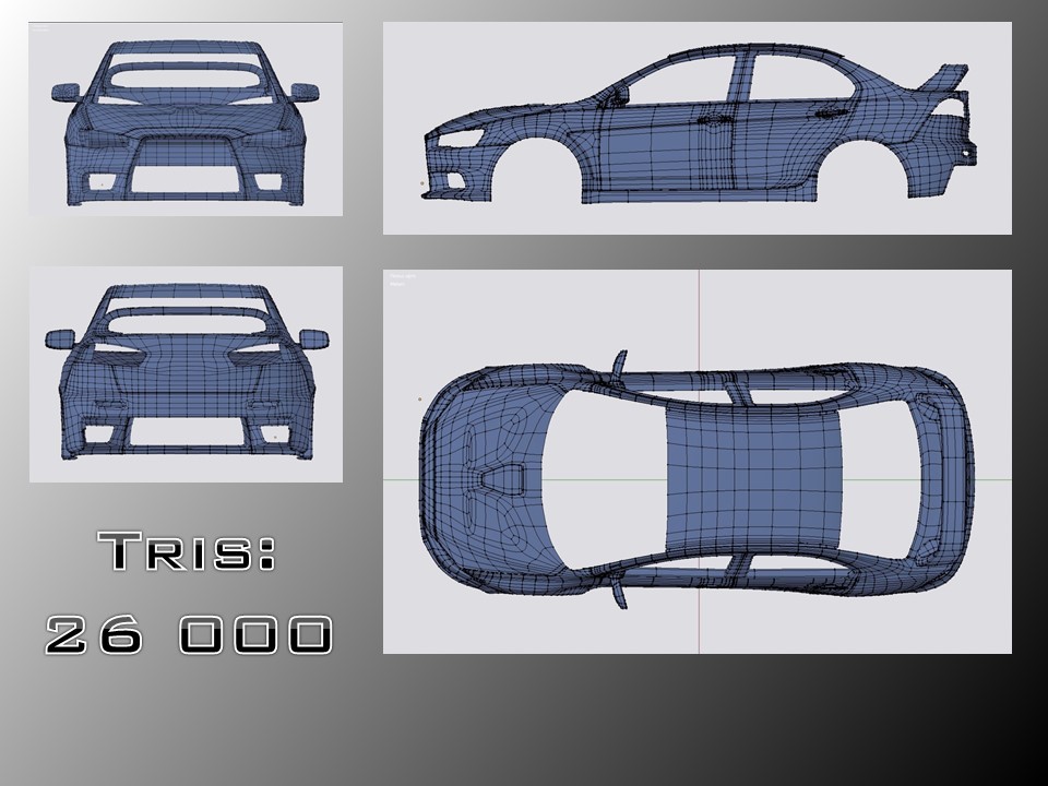 Чертежи mitsubishi evolution 9