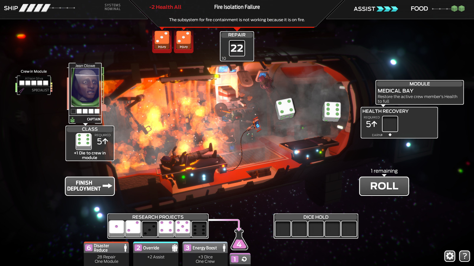 In-game screenshot... while on fire