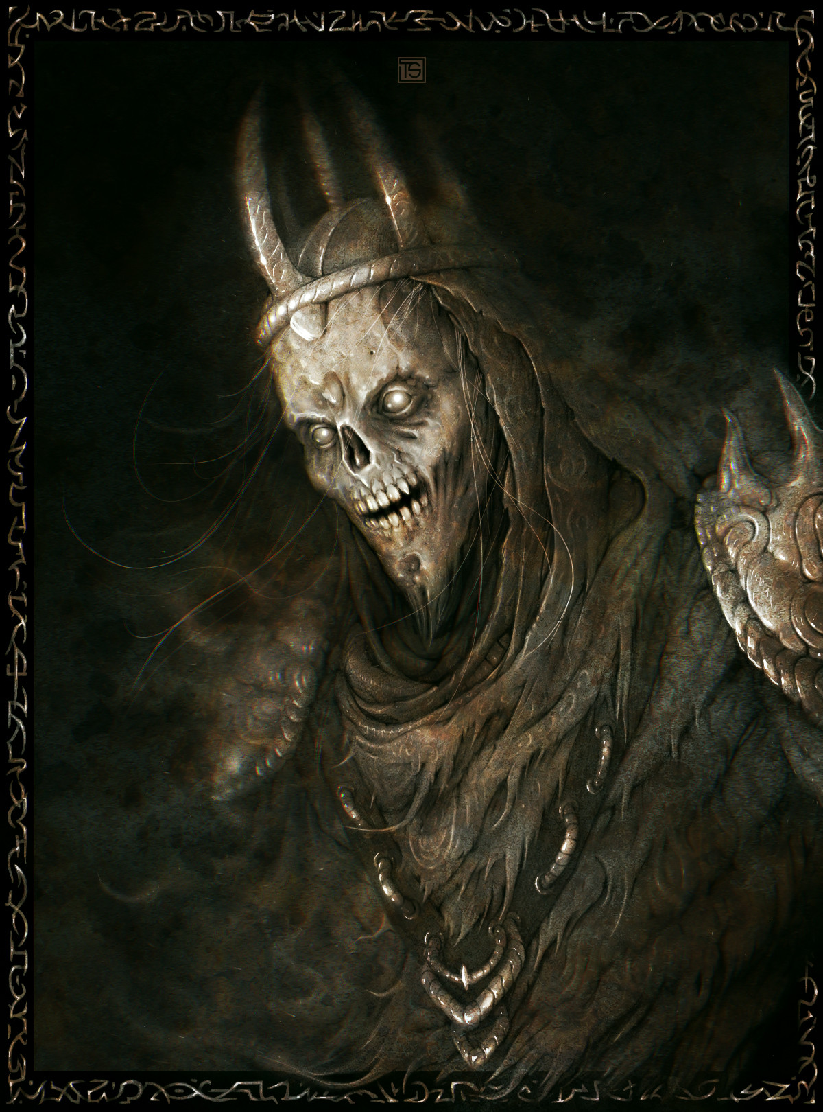 Artstation Lich Thorn Spine
