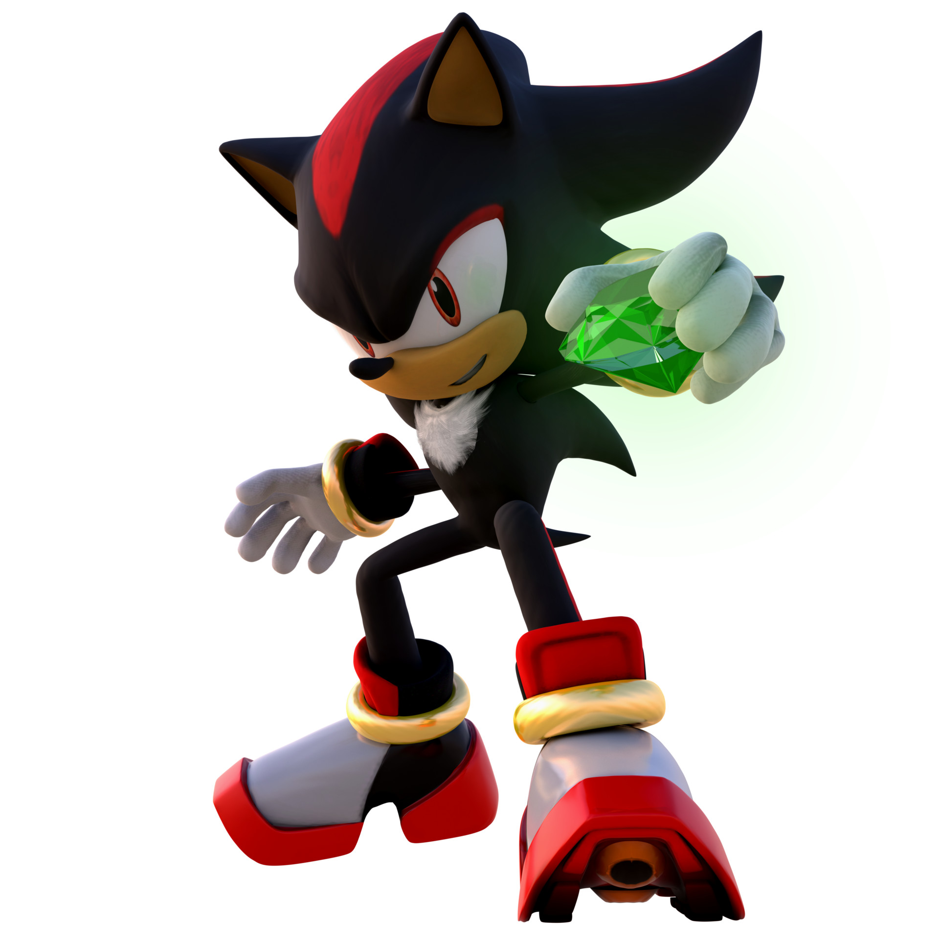 ArtStation - Shadow the Hedgehog - Chaos Emerald, Arne Kirchberg