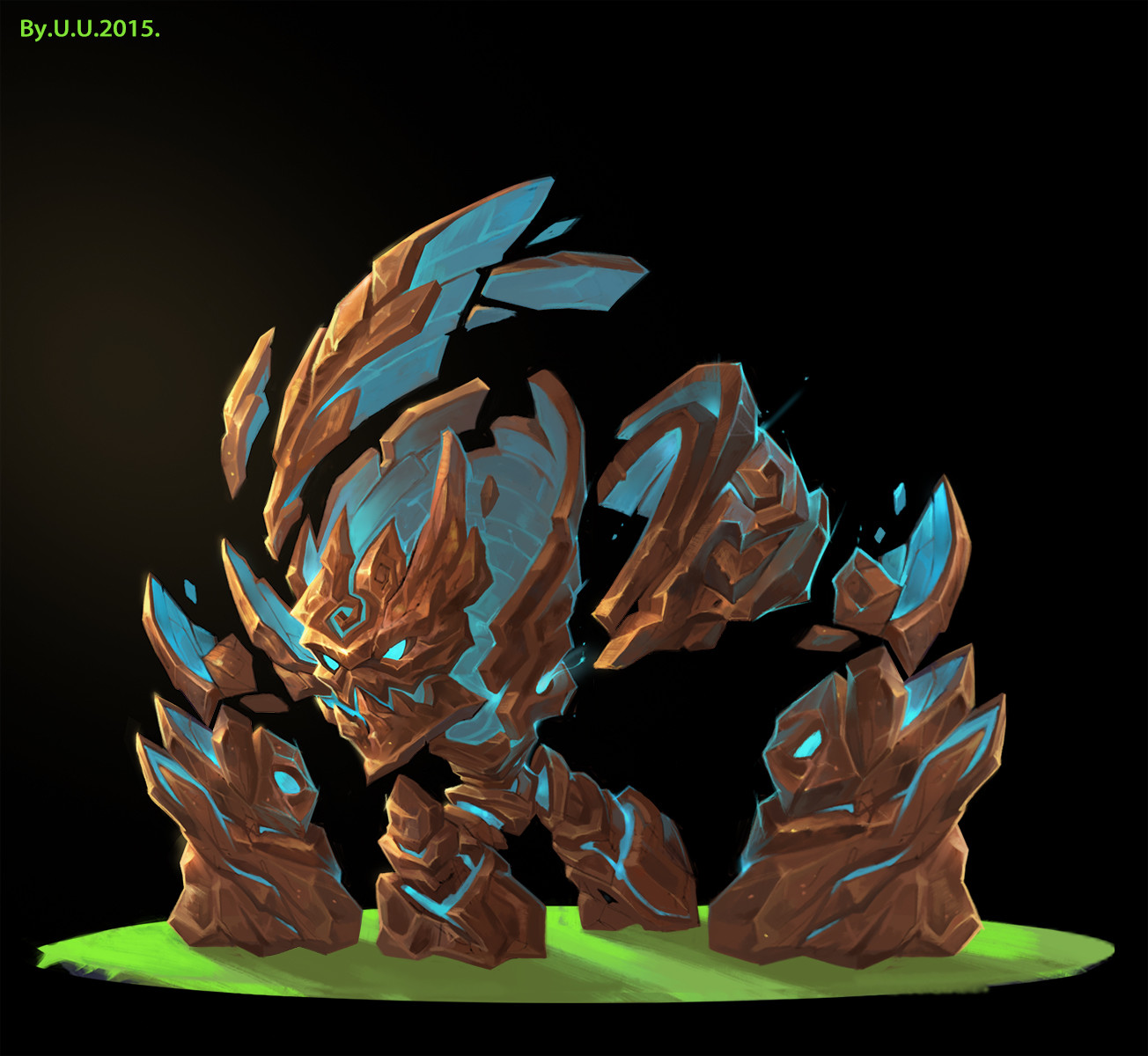 ArtStation Stone Man