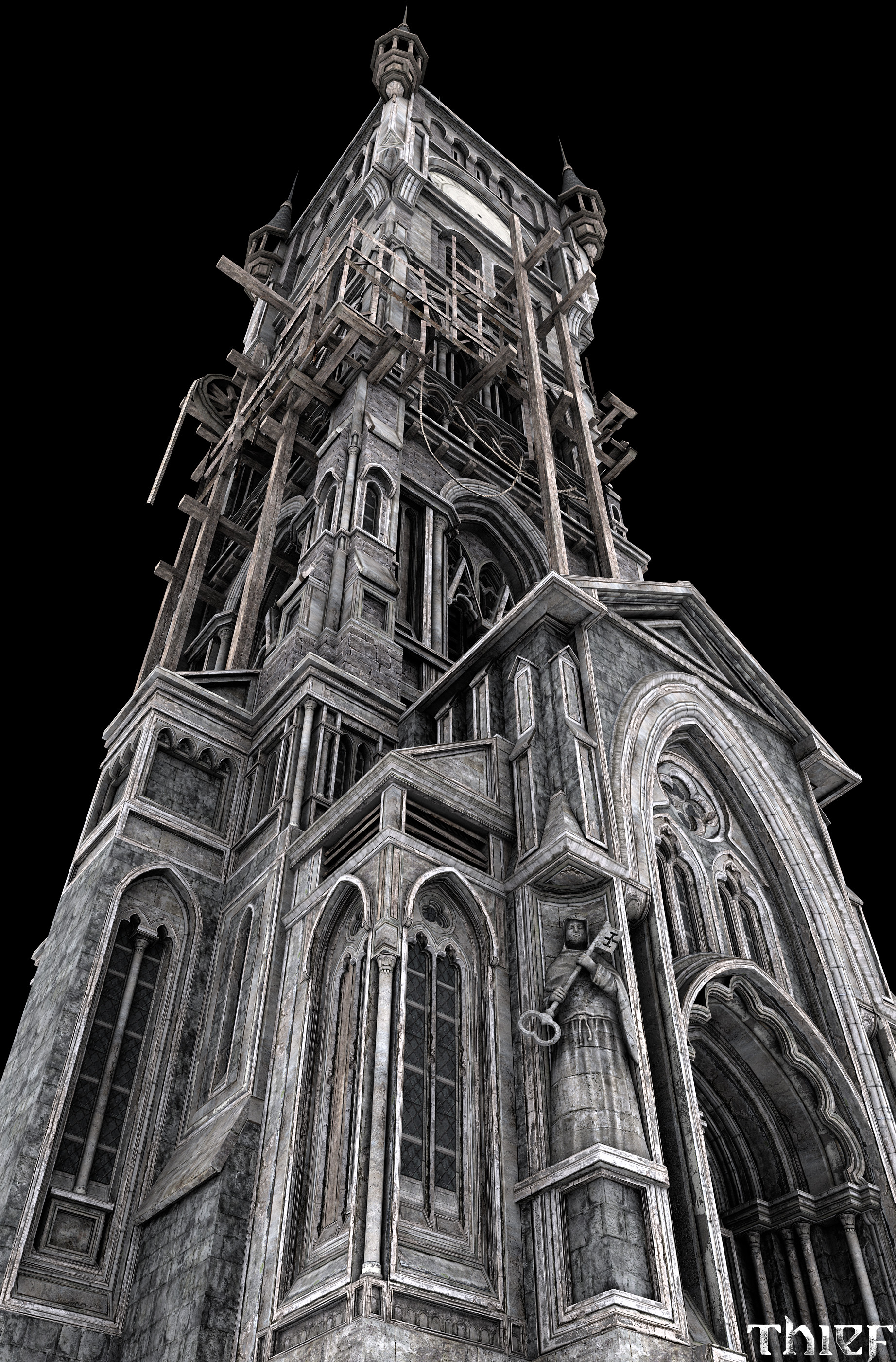 Artstation Thief Clocktower Vincent Joyal