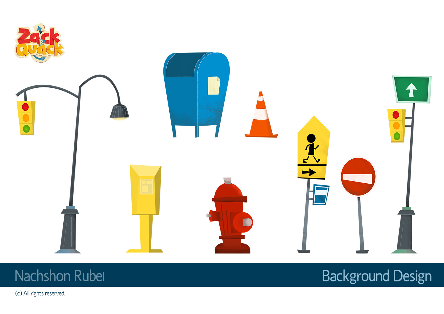 Street props design