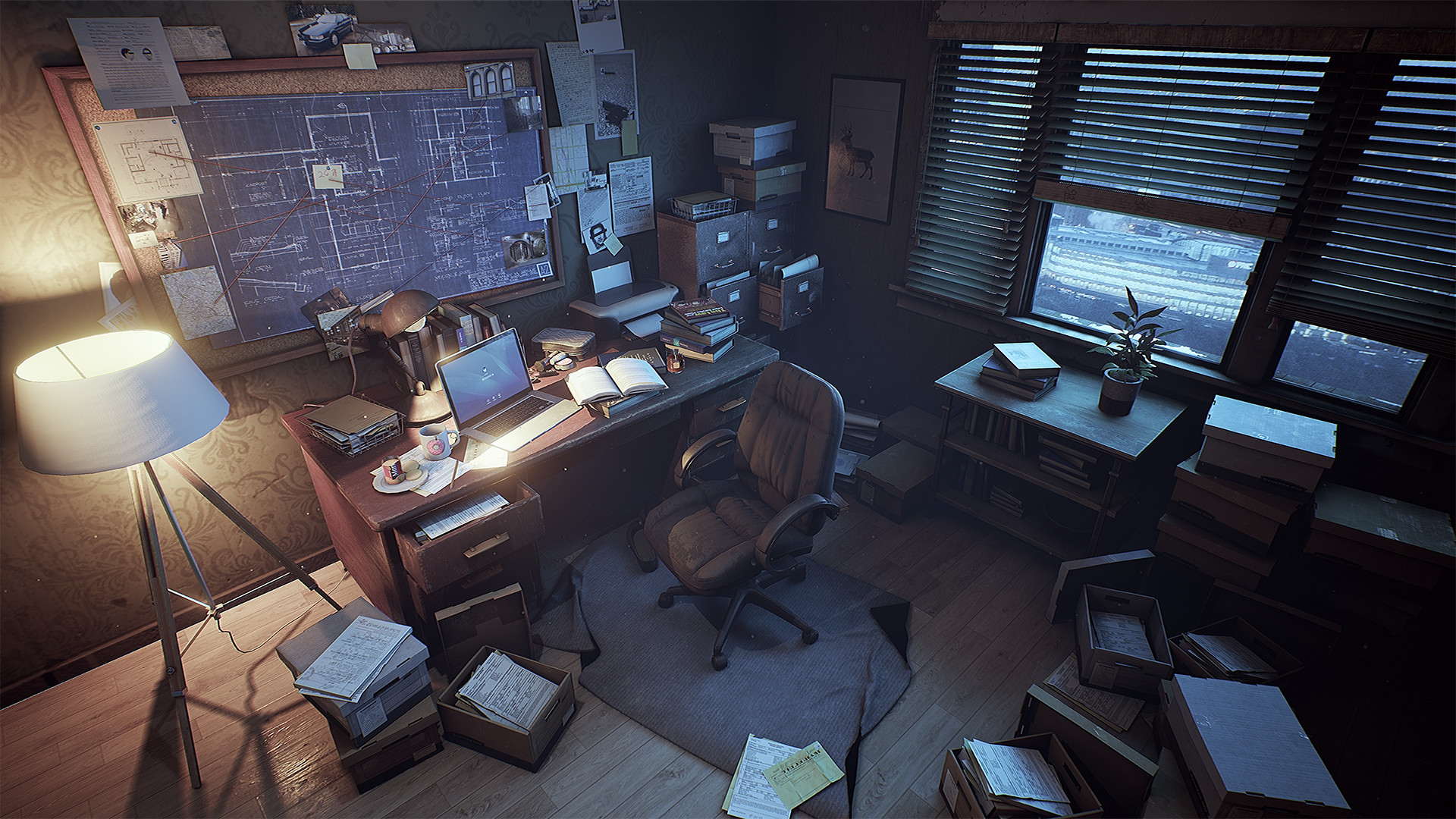 Artstation Ubisoft Toronto Nxt Showcase 2016 The Detective S Office Nick Le Zhang
