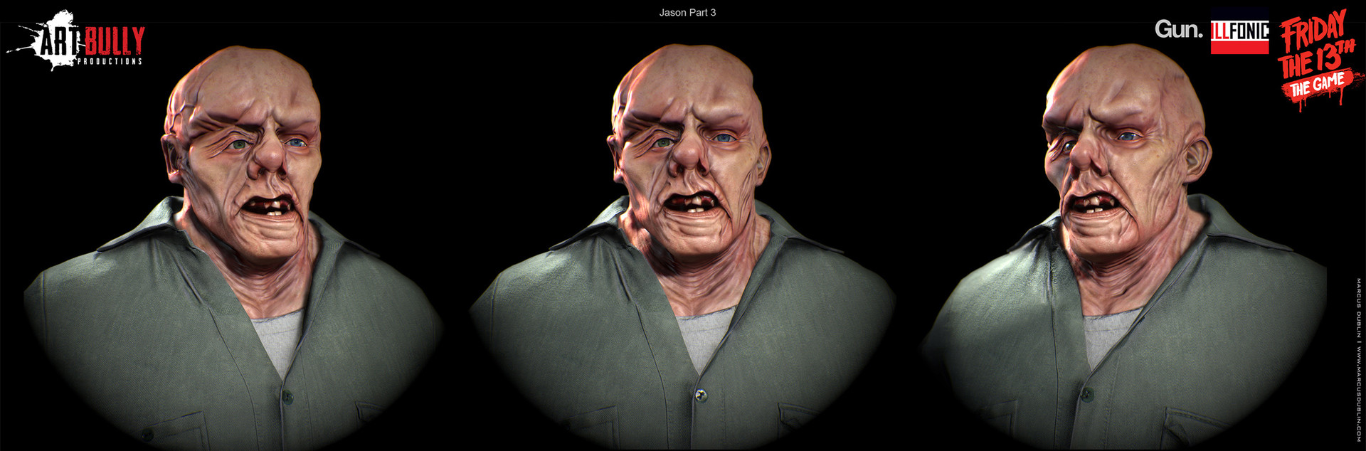 Artstation Friday The 13th Game Jason Characters Marcus Dublin