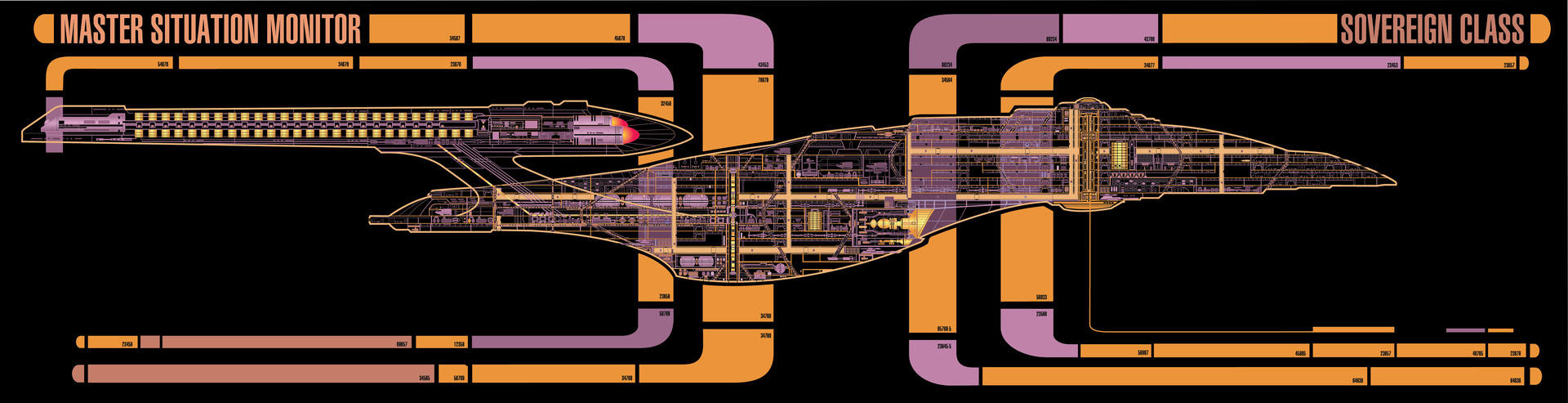 ArtStation - LCARS Interface - Star Trek - Enterprise E