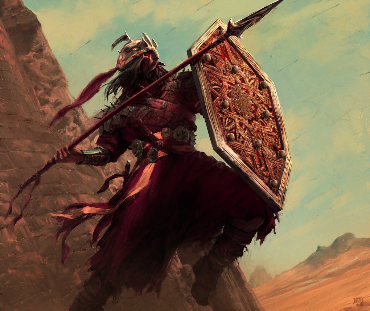 Artstation Ajuni Rampart Romain Leguay