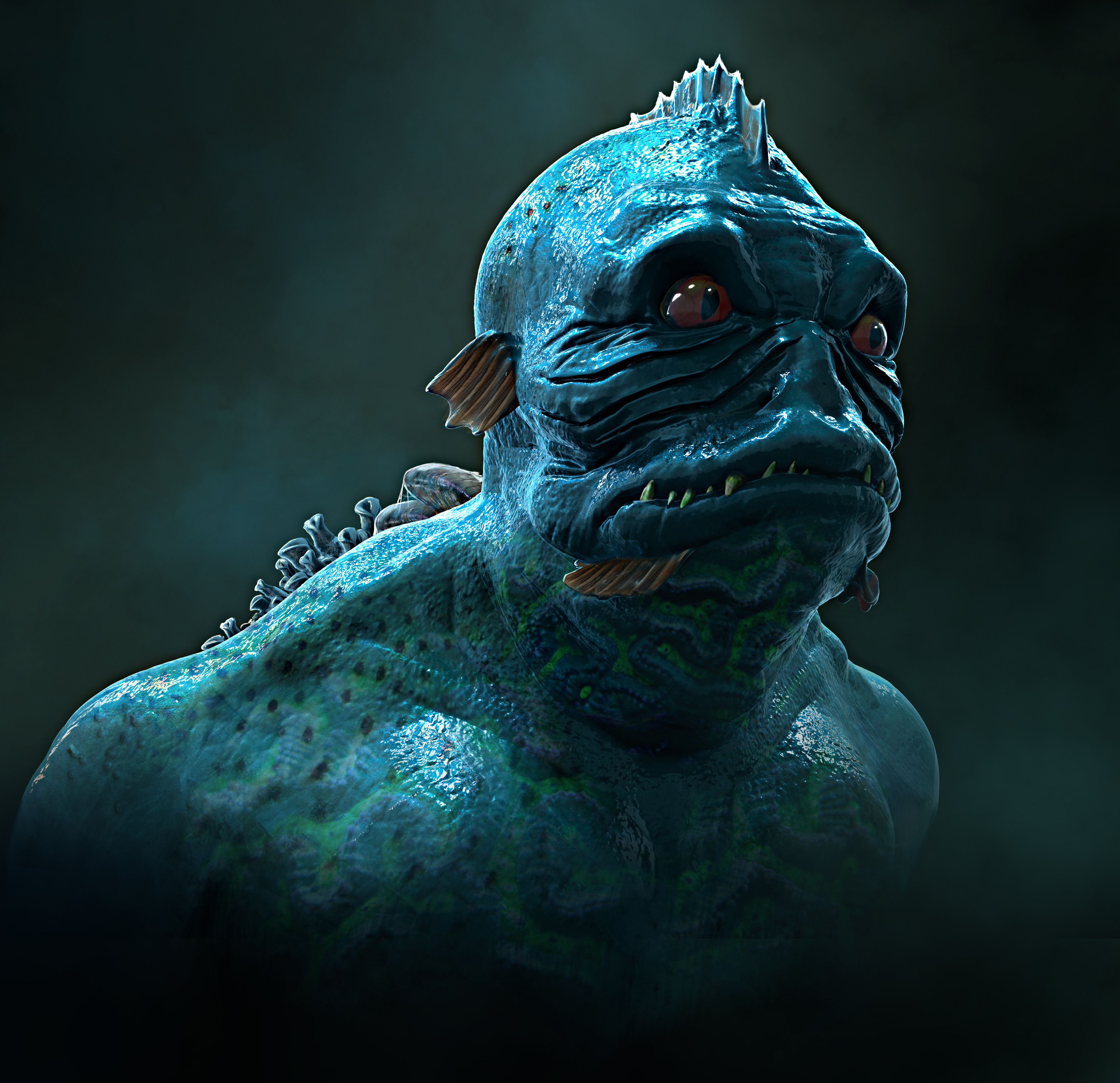 Человек рыба. Монстры Лавкрафта Дагон. Мурлоки Лавкрафт. Морские монстры Говарда Лавкрафта.