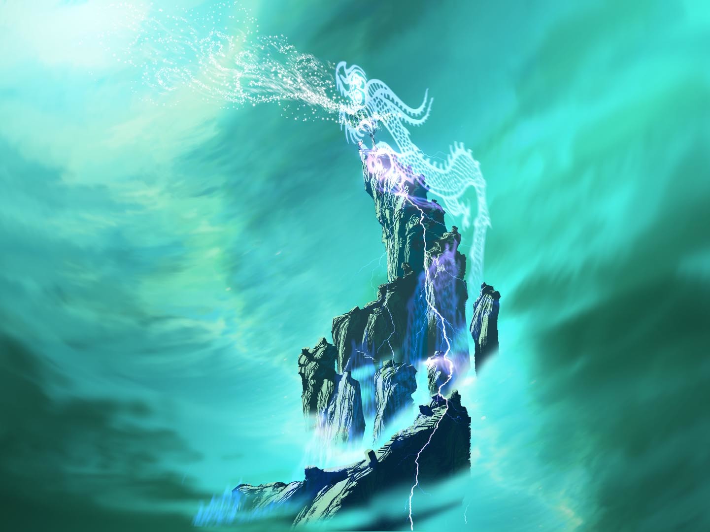 Artstation Dragon Enters The Spirit Realm Raymond Zibach