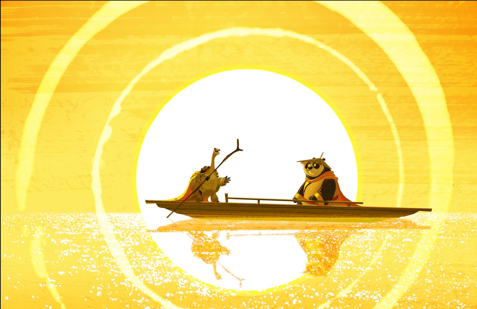 Artstation Po And Oogway In The Spirit Realm Raymond Zibach