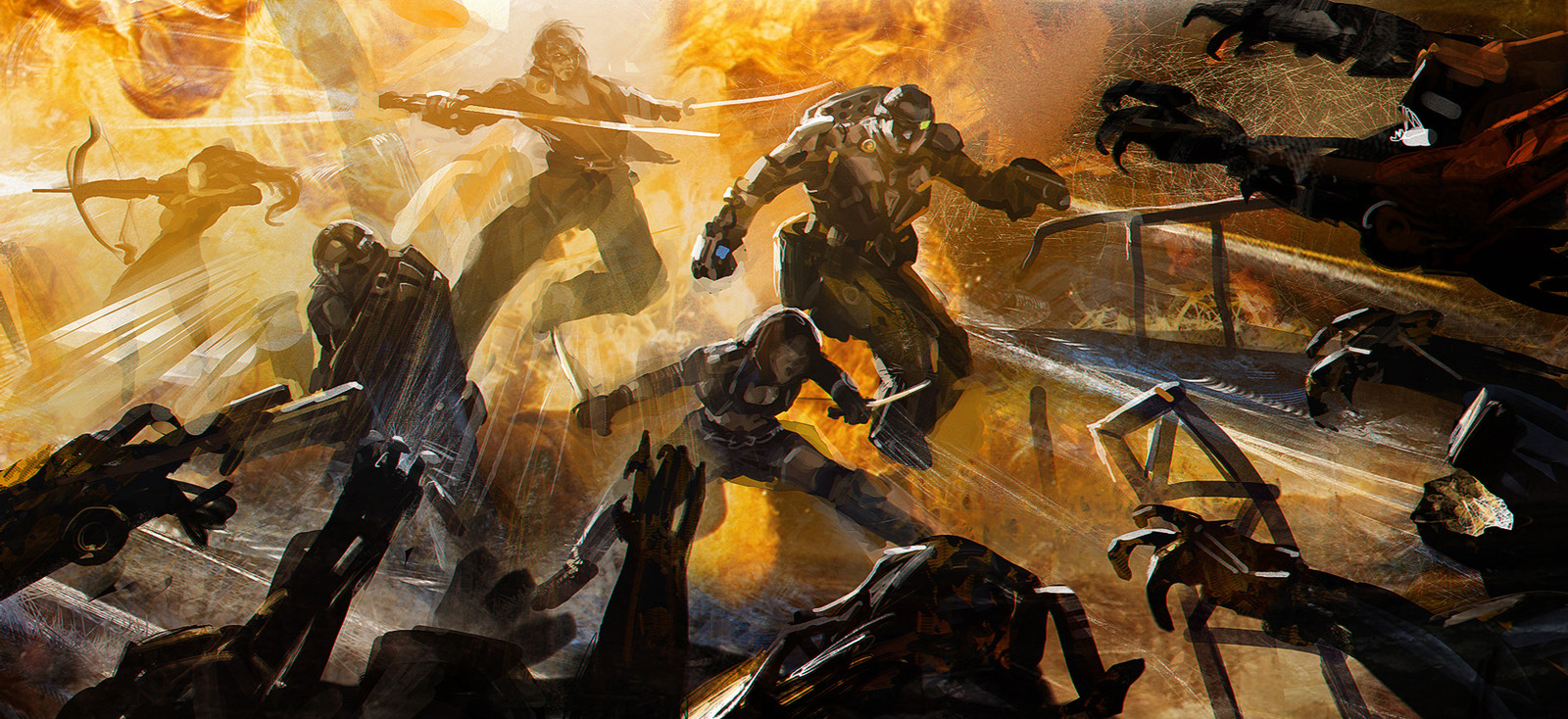 Key frame art