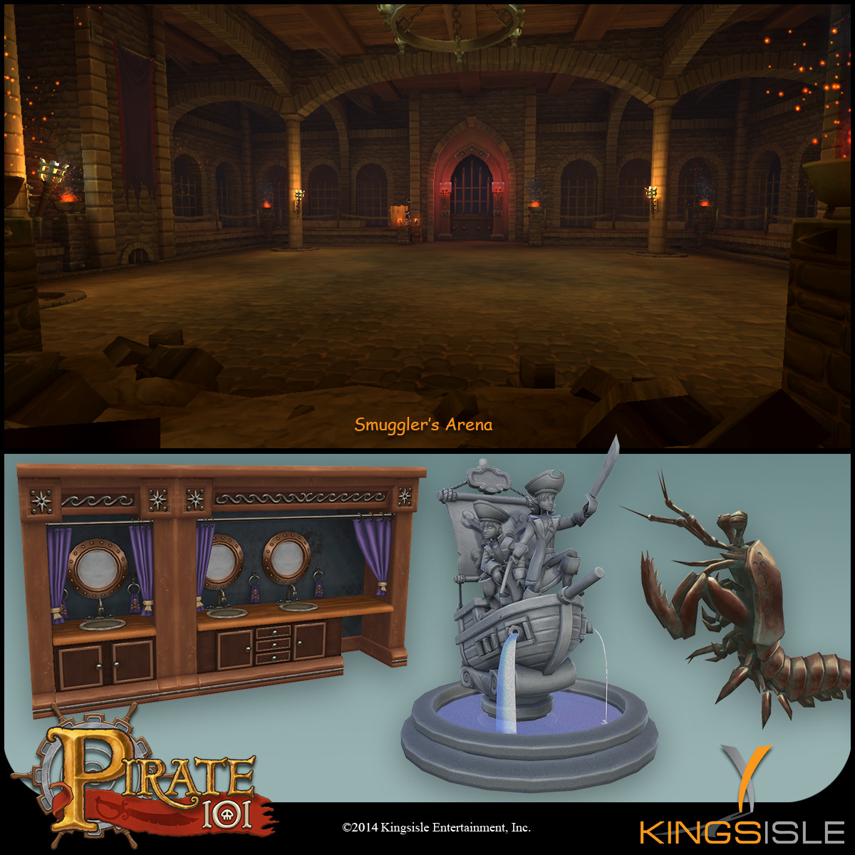 Environment concept, model, texture, lighting, fx.  Various Props model and texture
