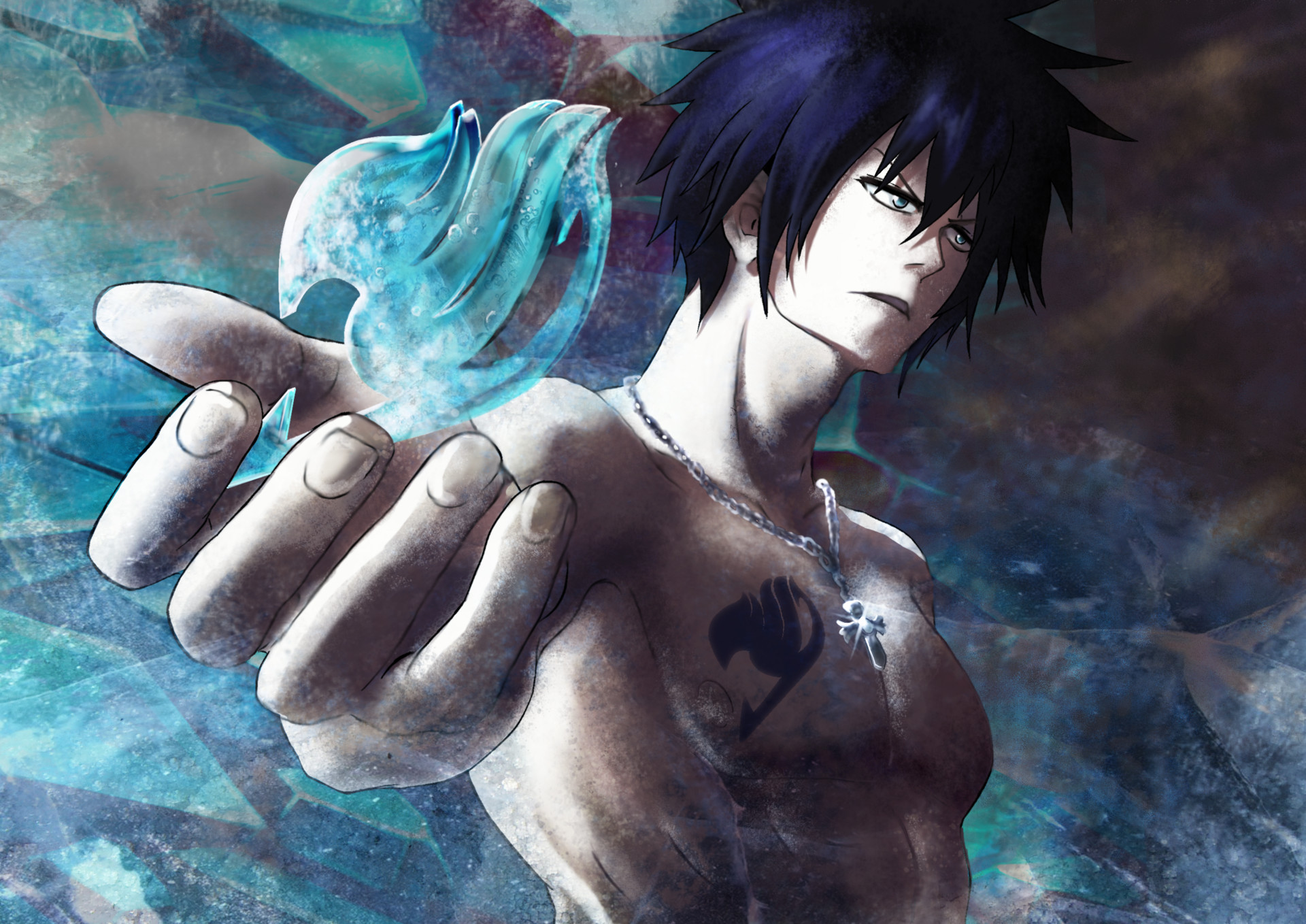 Artstation Gray Fullbuster Fairy Tail Clouds Keeper