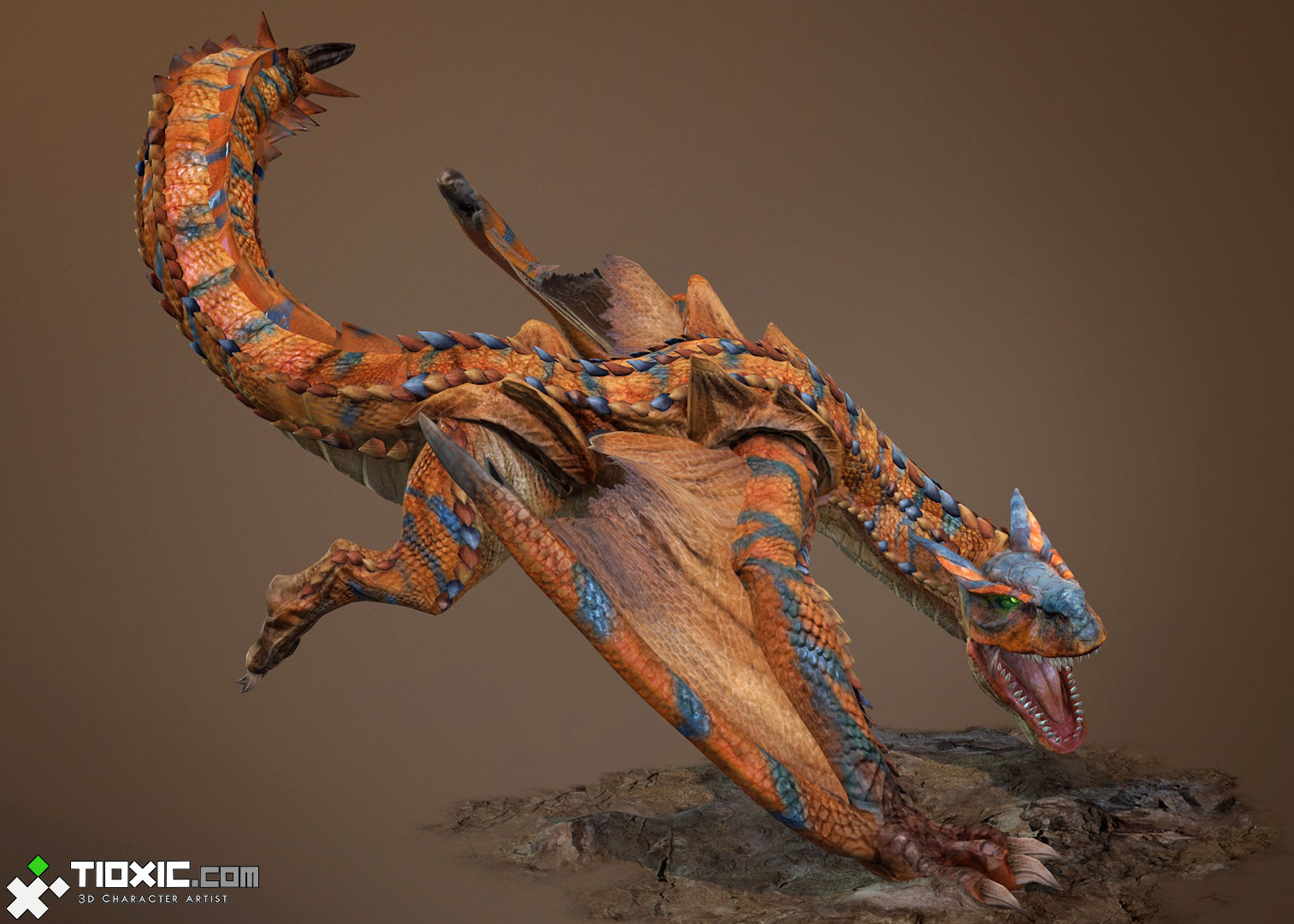 tigrex 3d model