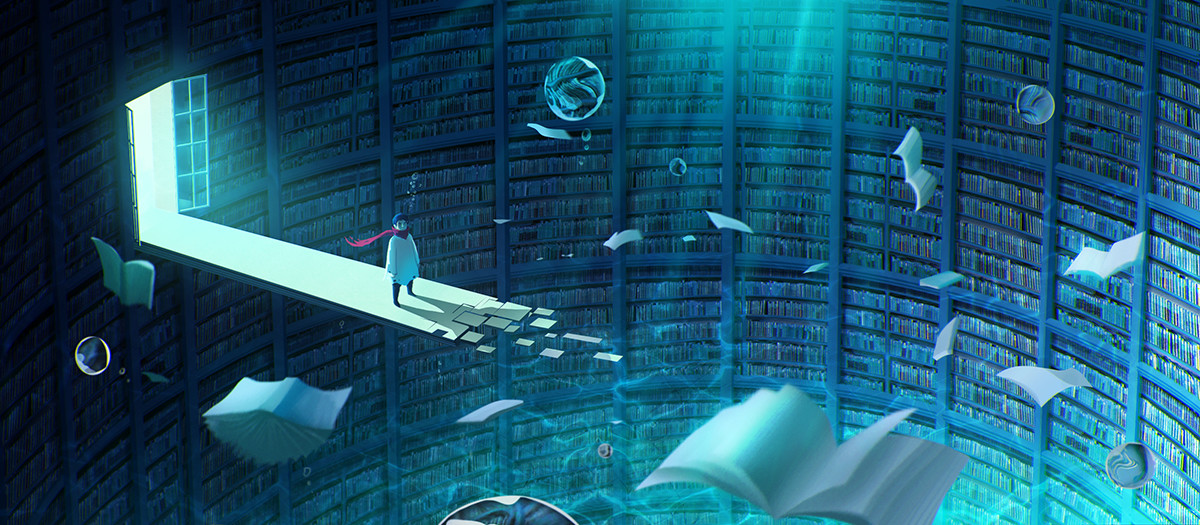 yuting li Underwater library