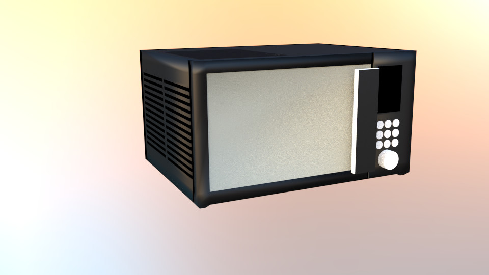 Harsh Arjeria Microwave Oven 3d Model