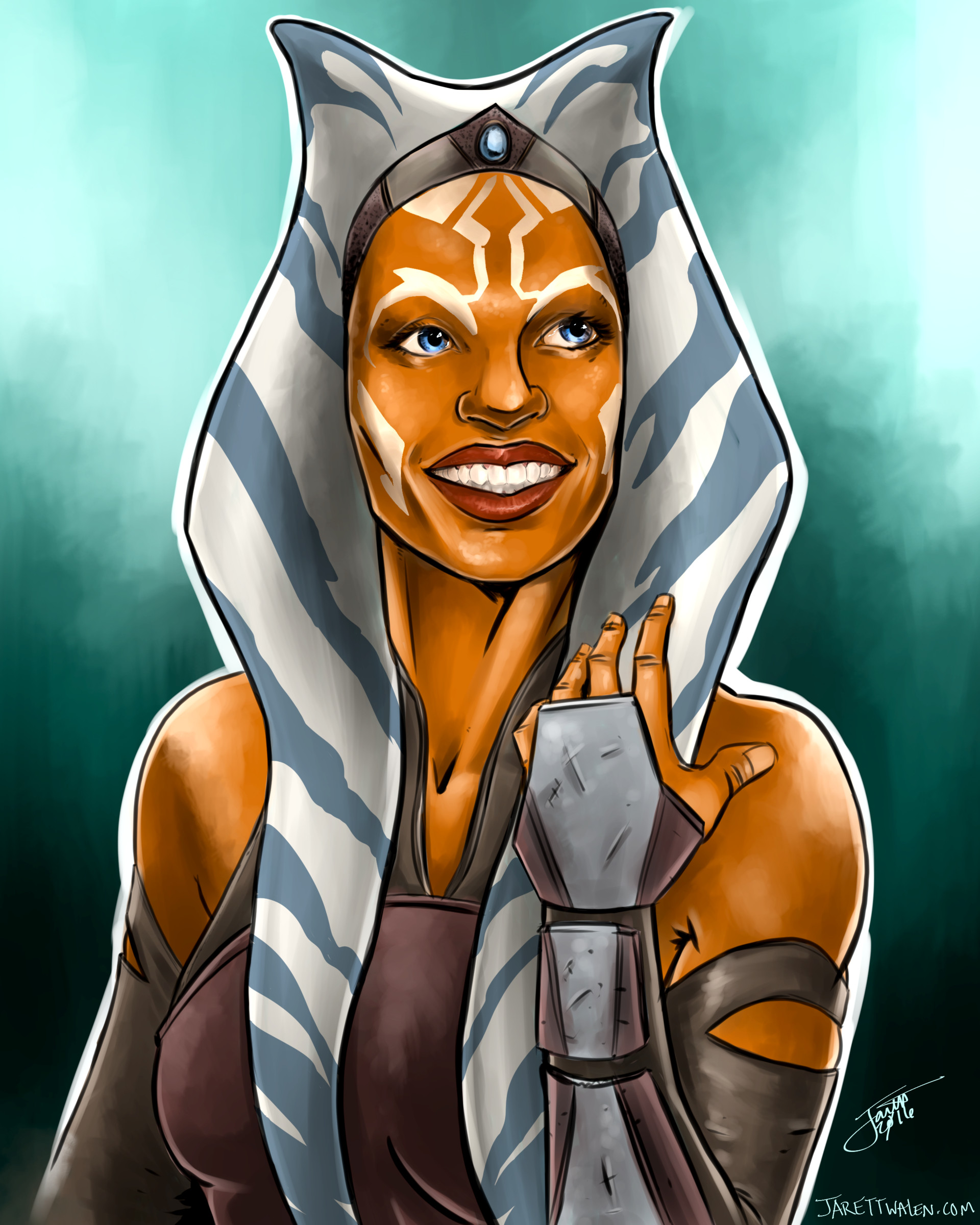 Artstation Star Wars Rebels Ahsoka Tano Jarett Walen