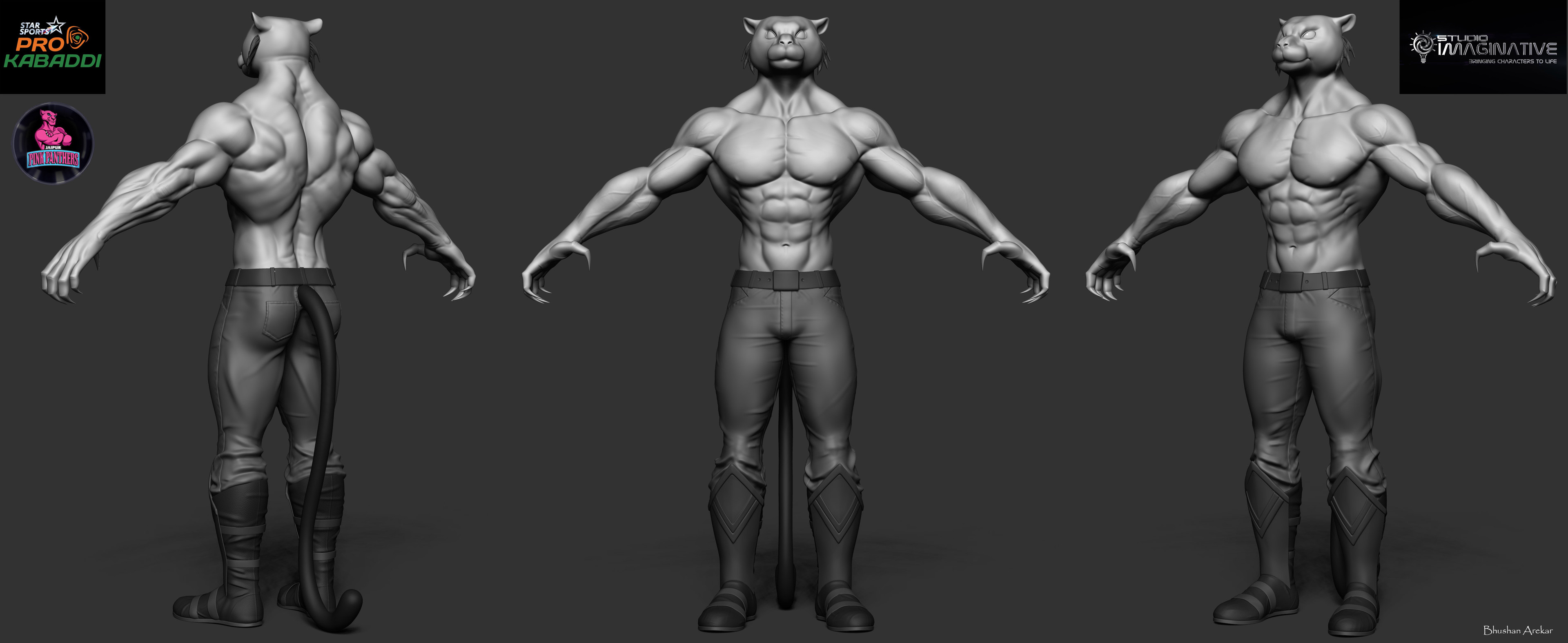 Base model provided,responsible for sculpting,UV/Bake