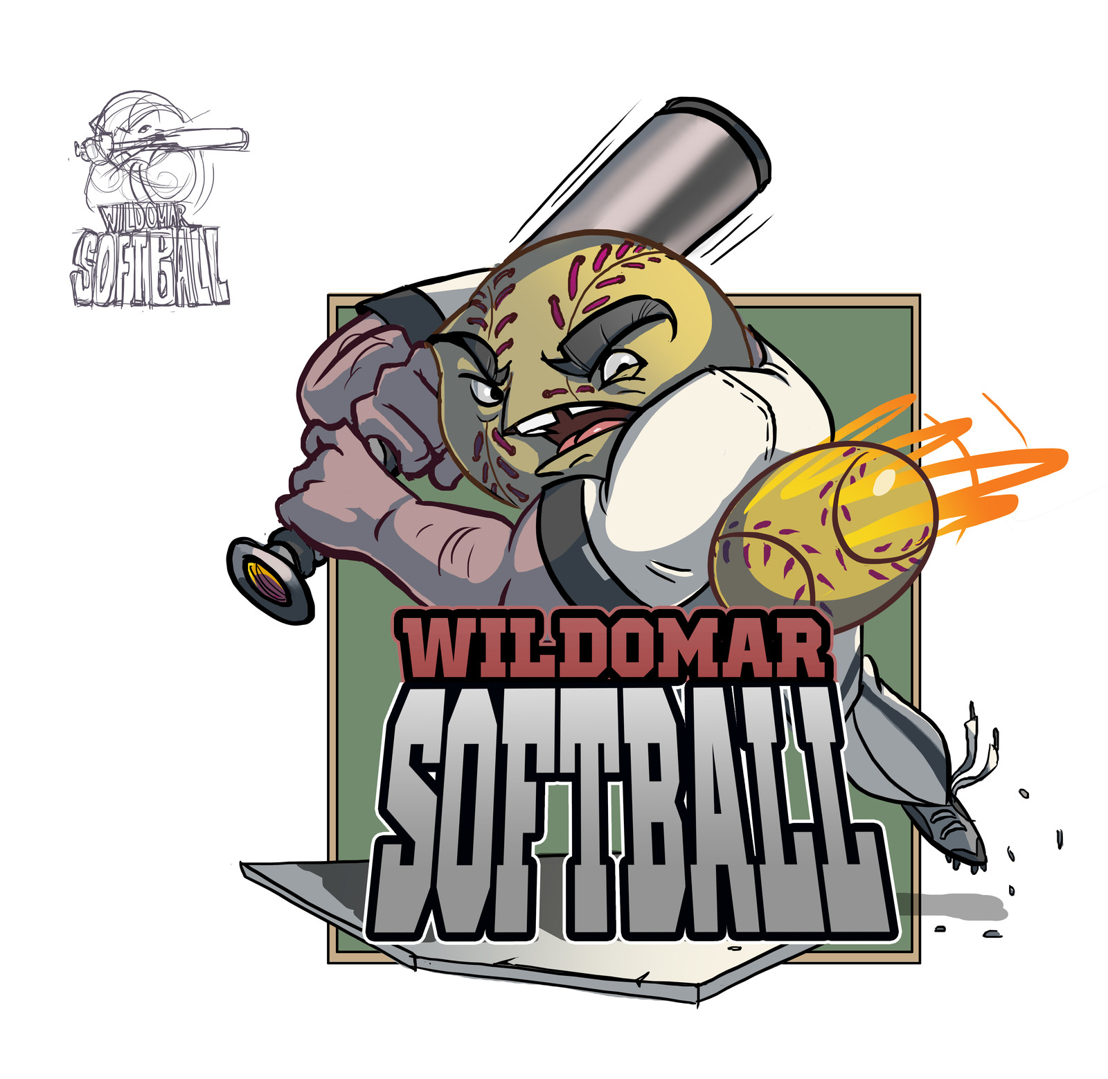 softball logo