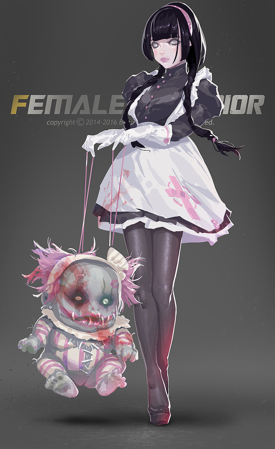 ArtStation - Female Warrior -- Puppet