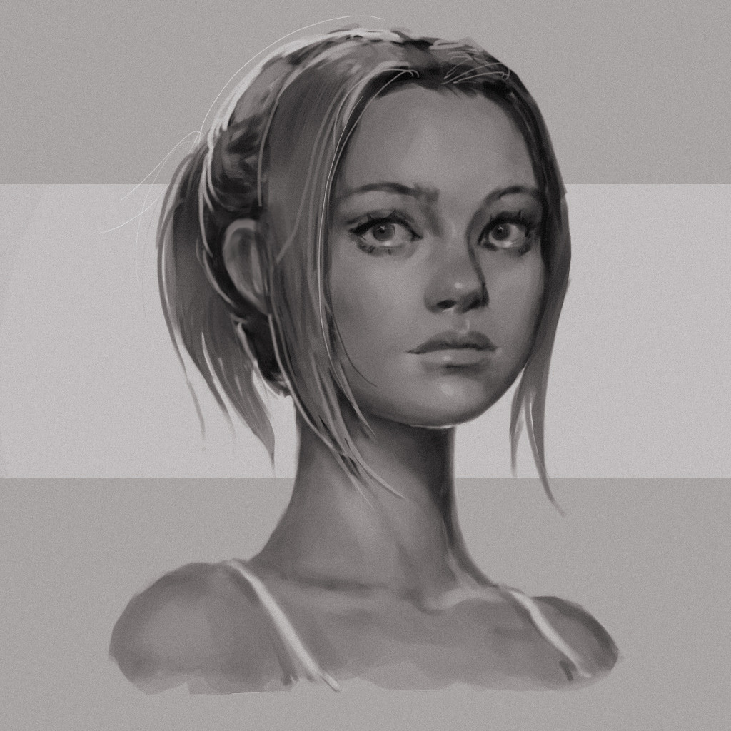 ArtStation - Face drawing