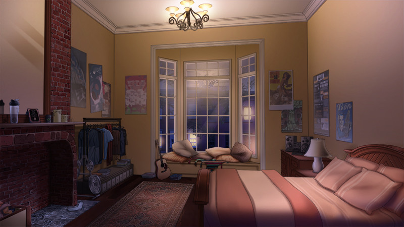 51+ Anime Bedroom Background Night And Day | Cayley Rylie