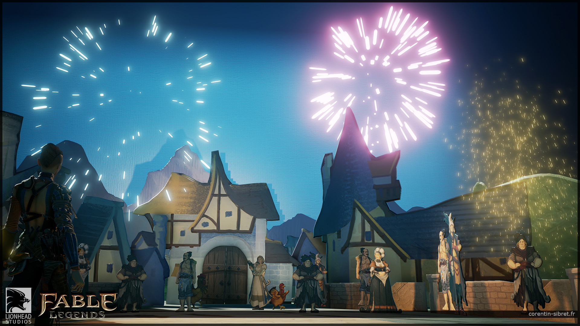 ArtStation - Fable Legends Frescos Hero Art View, image size:1920x1080