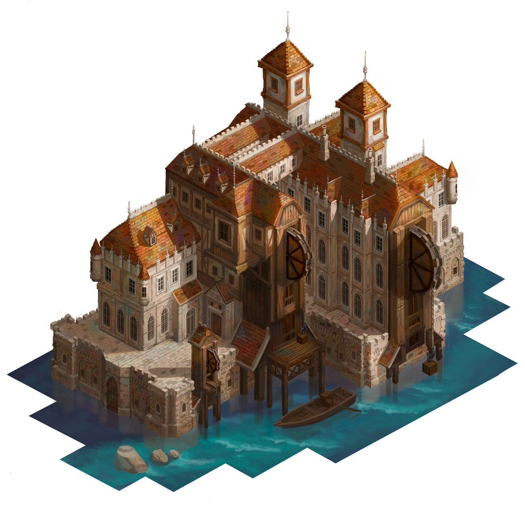 Medieval Castle Architecture Design