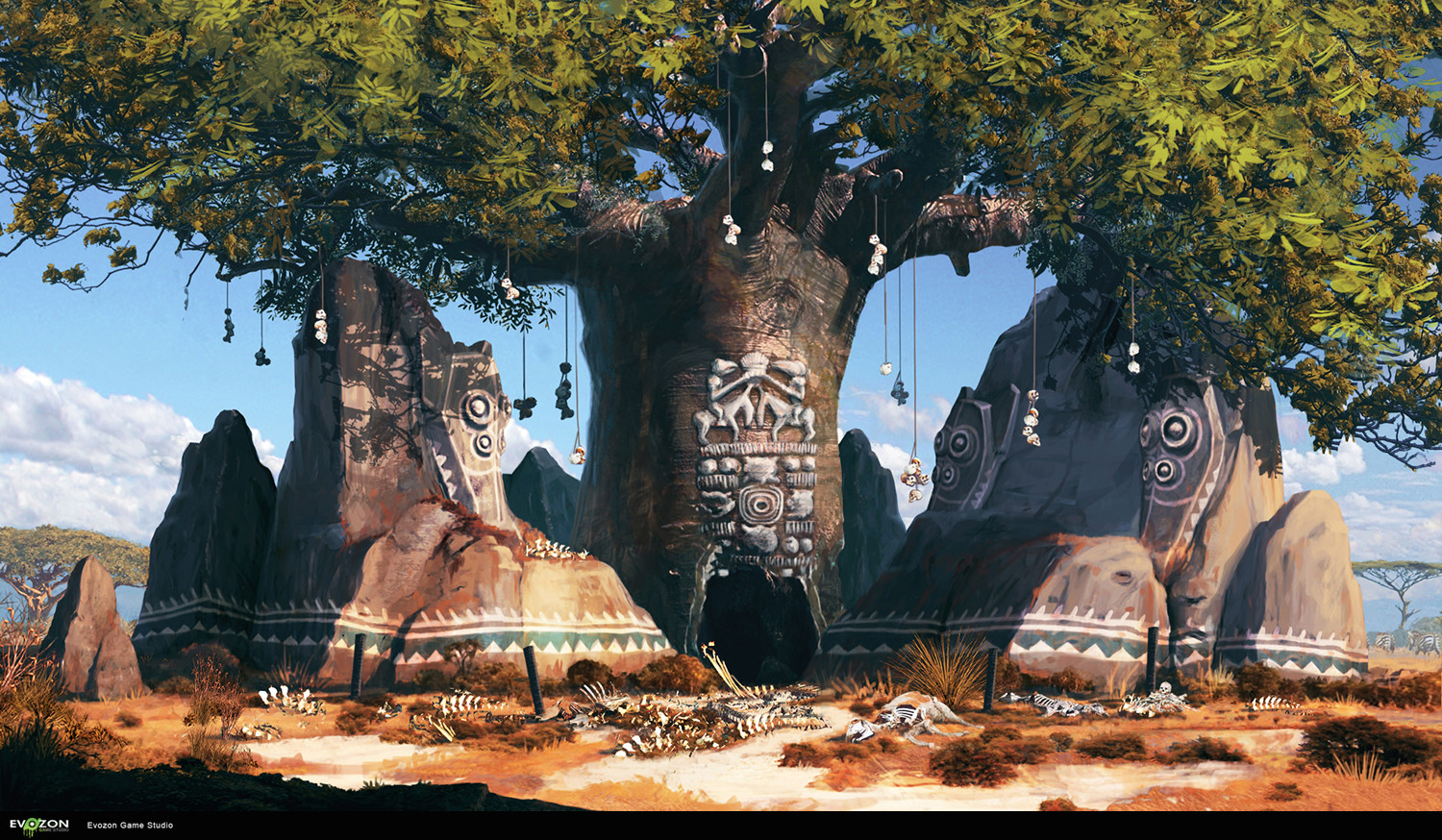 African Fantasy World Environment By Evozon Game Studio