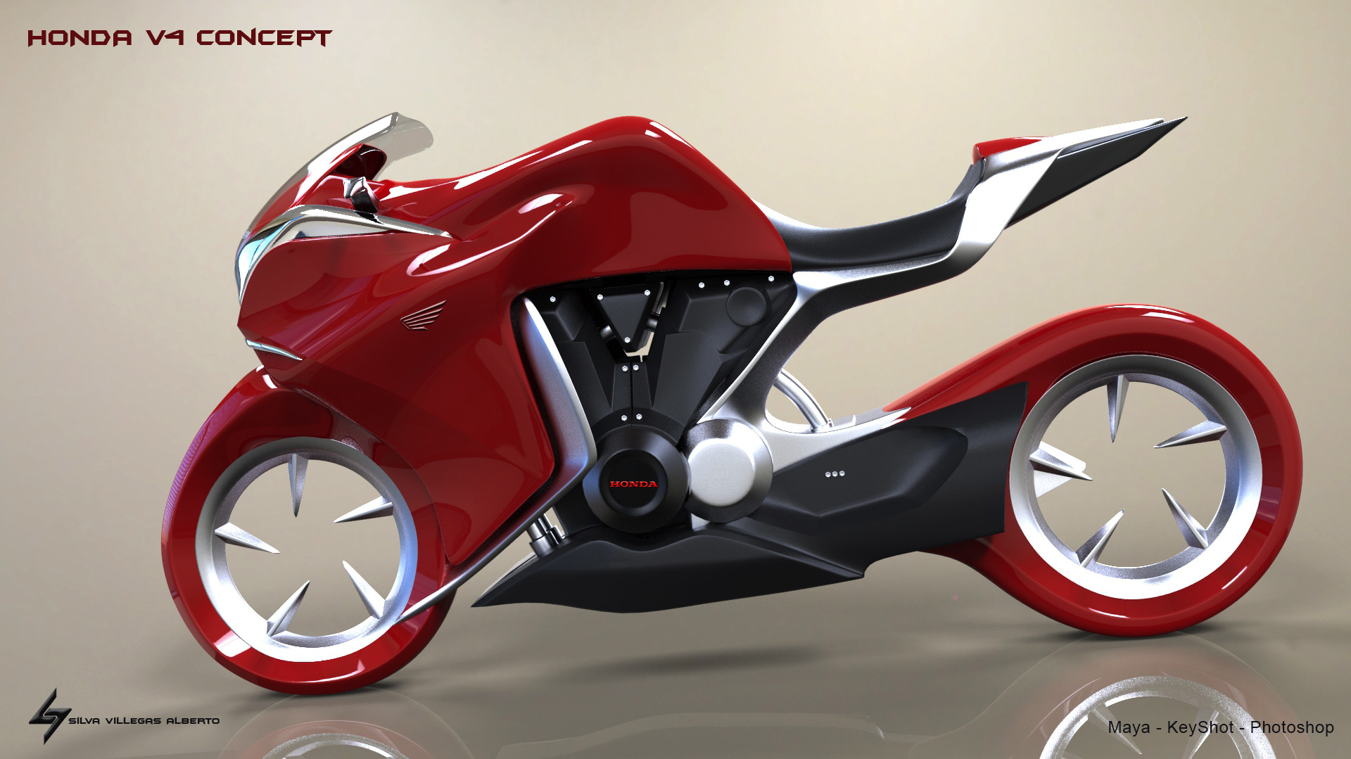 Honda v4 hot sale concept