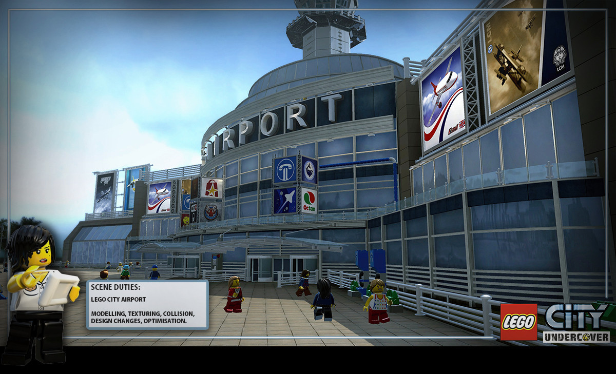 Lego city airport undercover on sale