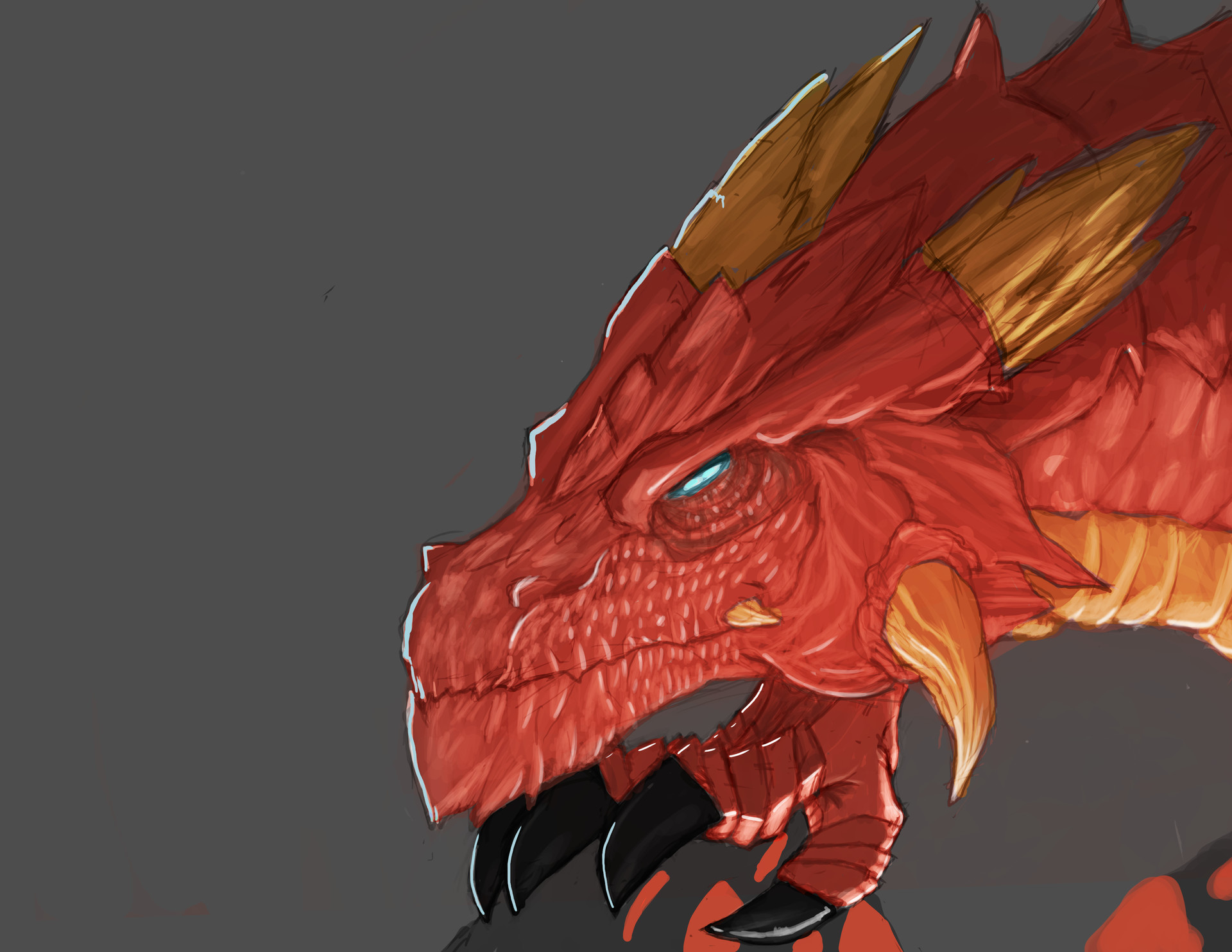 ArtStation - Draggon (In Process 2)